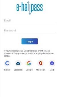 ehallpass mobile application